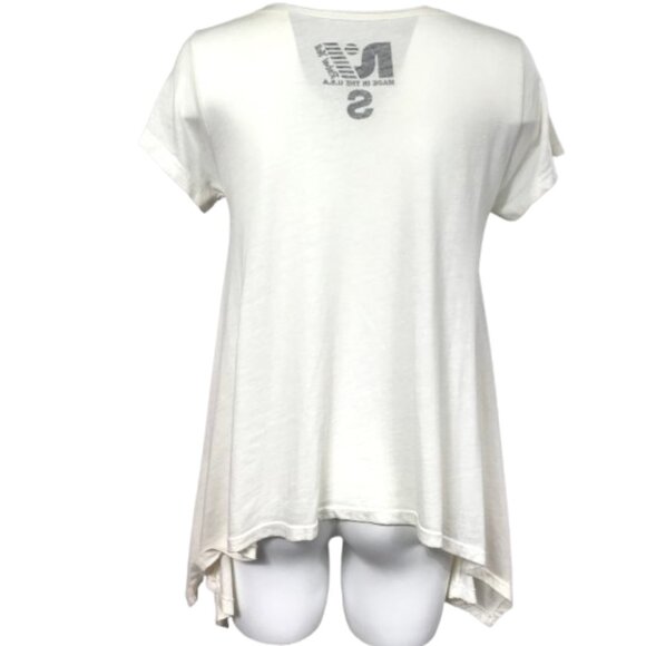 New Rebel Yell asymmetric "Enjoy Life" graphic tee - Picture 8 of 14